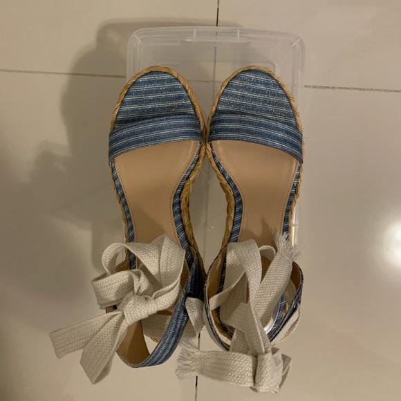 Zara Lace-up Wedges - Picture 3 of 5